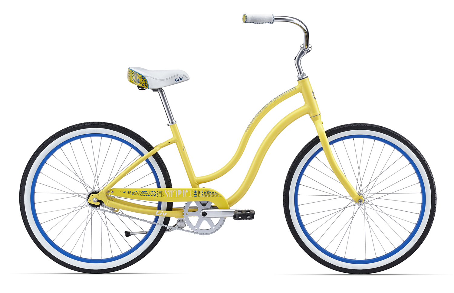 Велосипед Giant Simple Single W 2016 Pale Yellow / Бледно Желтый