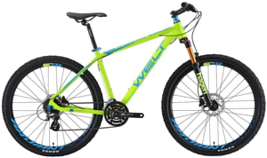 Велосипед Welt Rockfall 2.0 27 2019 acid green/blue