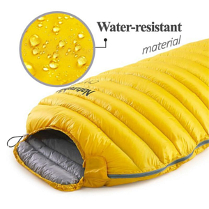 Спальник Naturehike Cw300 Mummy Goose Down Sleeping Bag Navy Blue