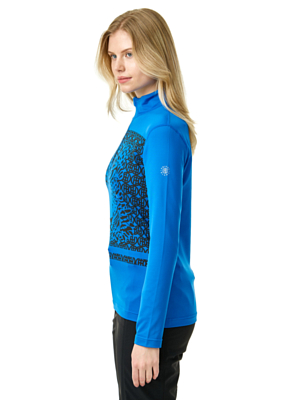 Джемпер Poivre Blanc W22-1940-WO/L Leopard King Blue