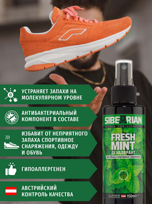 Дезодорант Sibearian Fresh Mint 150 Мл