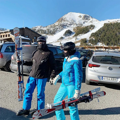 Приспособление для переноски лыж и лыжных палок SKI-N-GO 96-130 Red