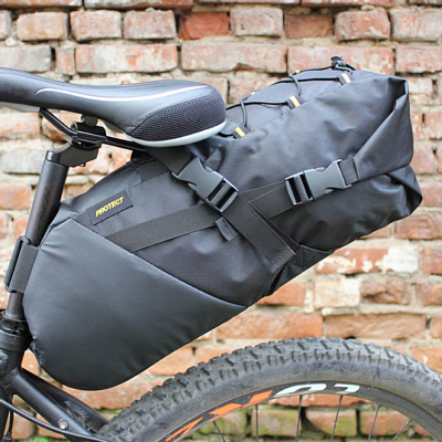 Сумка подседельная Protect Bikepacking 14 л Черный