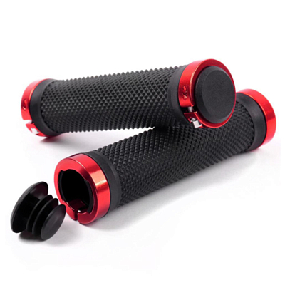 Грипсы Vinca Sport 129мм Black/Red