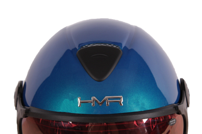 Шлем с визором HMR H3 Blu/Electtrico