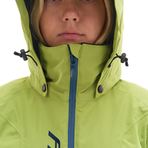 Куртка сноубордическая детская Dragonfly Gravity Teenager Green/Dark Ocean