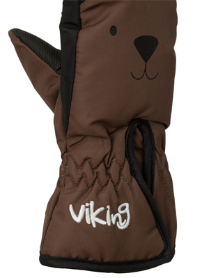 Варежки детские VIKING Minnis Infant Kids Dark Brown