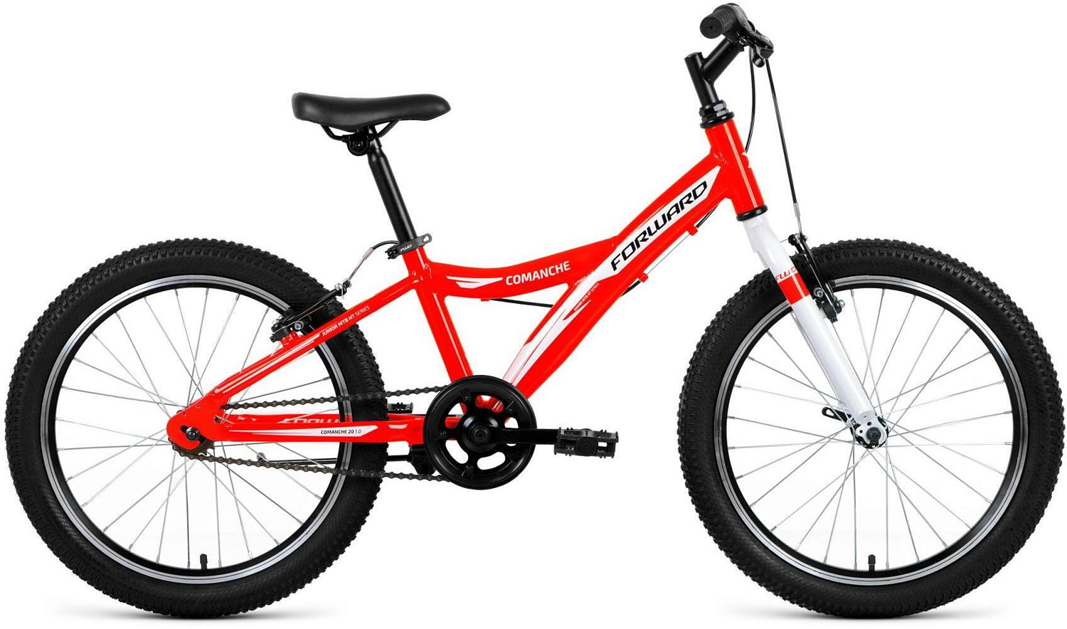 Велосипед Forward Comanche 20 1.0 2019 Красный/Белый
