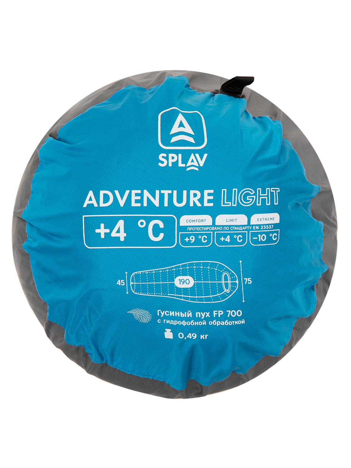 Спальник Splav Adventure Light 190 Голубой