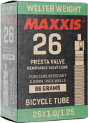 Велокамера Maxxis 2022 Welter Weight 26x1.0/1.25 FVSEP Вело ниппель