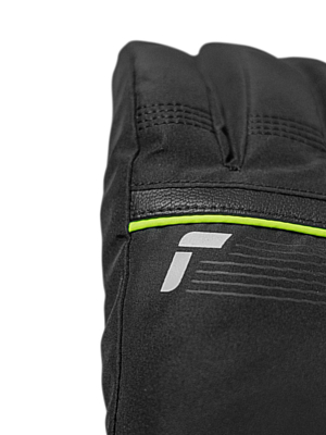 Перчатки REUSCH Snow King Black/Neon Green