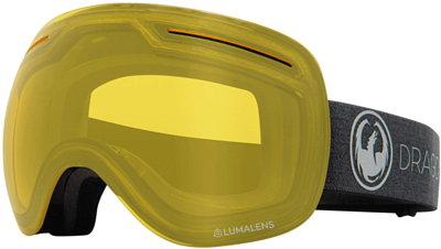 Маска горнолыжная Dragon X1 PH Echo/Photochromic Yellow