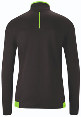 Толстовка горнолыжная Maier 2020-21 Neo Sweater Черный/зеленый