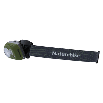 Фонарь налобный Naturehike Ip68 High Strength Waterproof Outdoor Headlights Green
