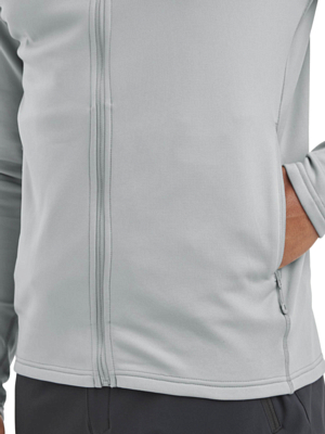 Флисовая куртка Montane Fury Lite Hoodie Pebble Blue