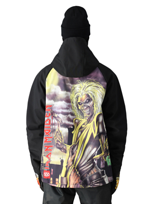 Куртка-анорак сноубордическая 686 Waterproof Iron Maiden Killers Black
