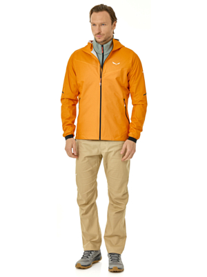 Куртка Salewa Pedroc Ptx 2.5 Light Turmeric