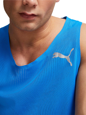 Майка беговая Puma Ultraspun Singlet Blue Crystal
