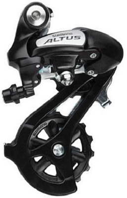Переключатель задний Shimano Altus, M310, 7/8 ск.