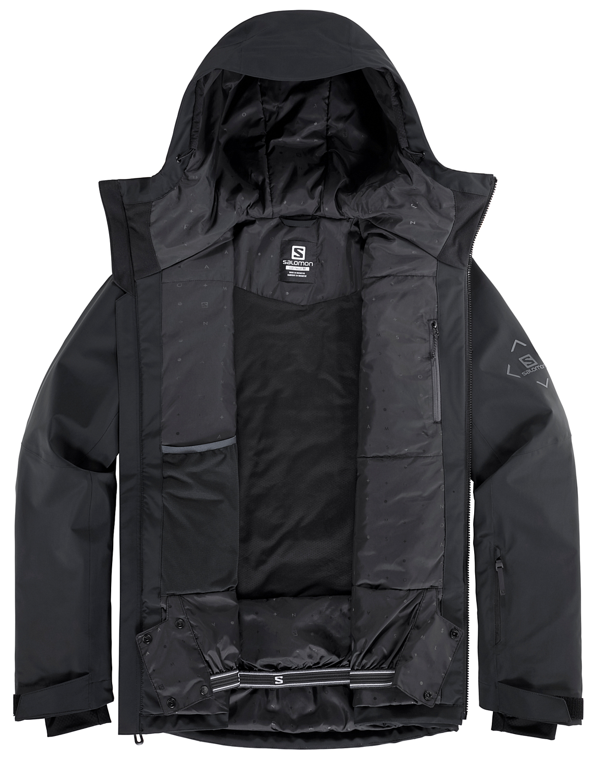 Куртка горнолыжная SALOMON 2020-21 Highland M Black/Ebony