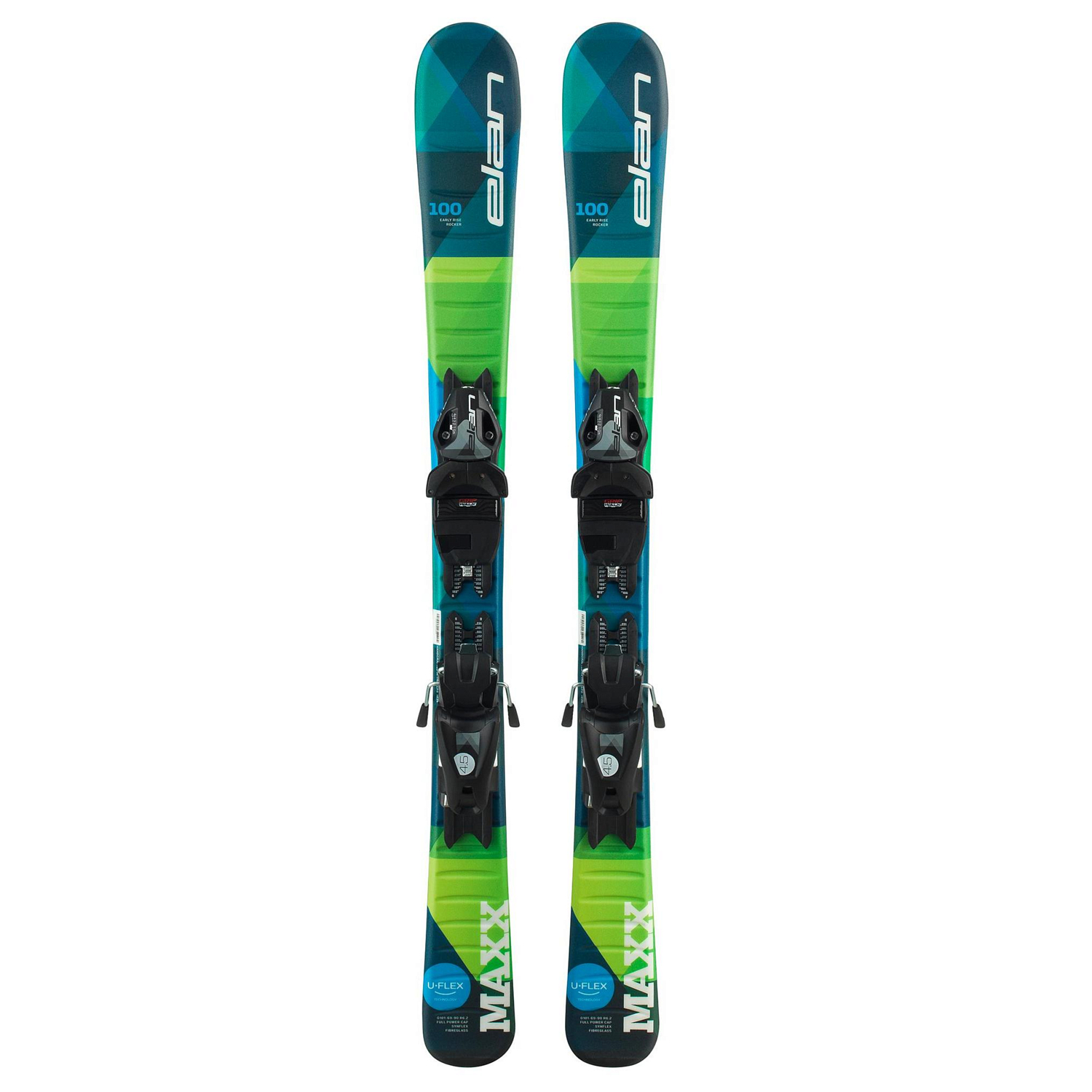 Горные лыжи с креплениями ELAN 2019-20 Maxx QS 70-90 + EL 4.5 Shift