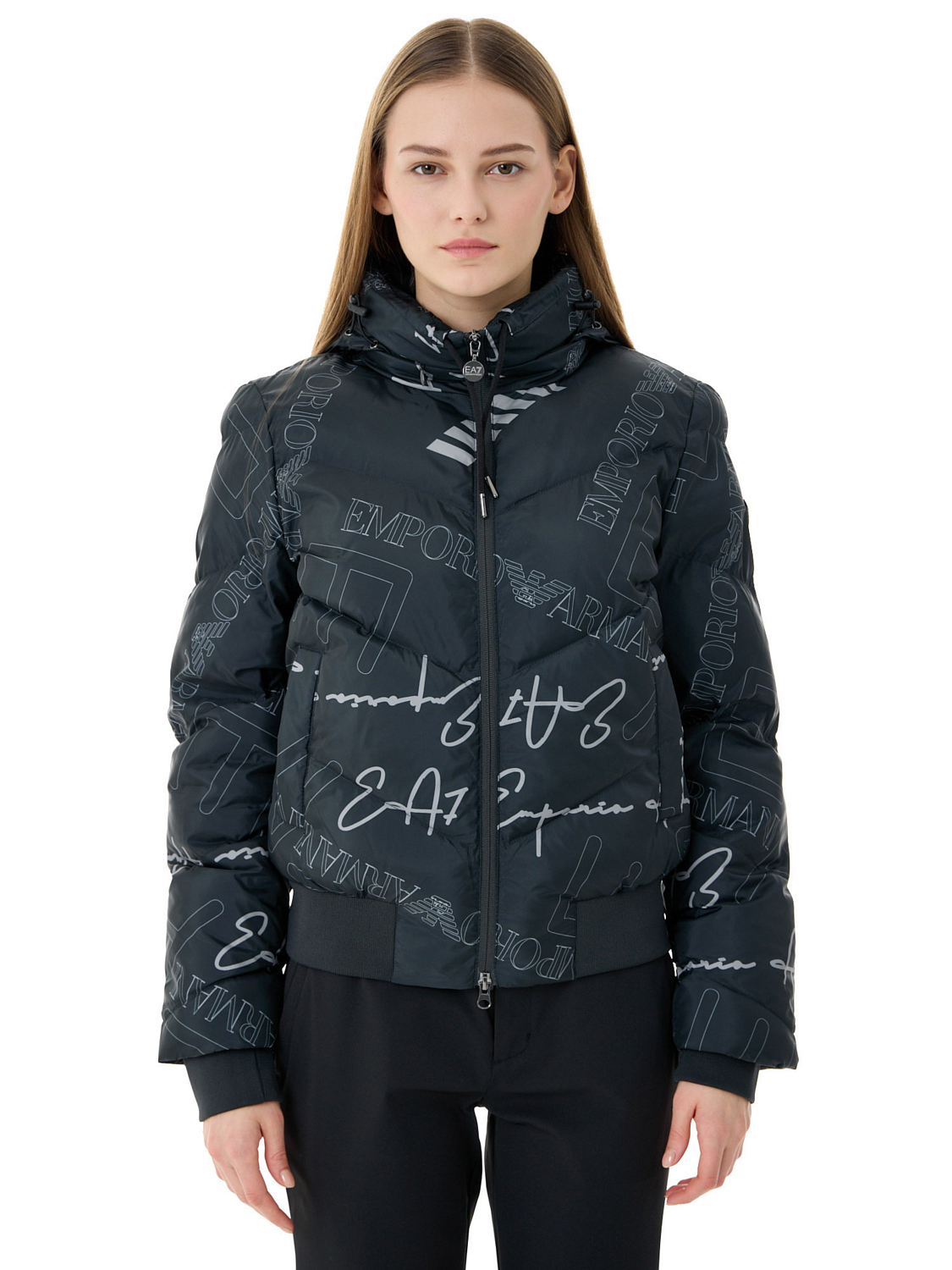 Куртка EA7 Emporio Armani Mountain Winter W Extra Padded Monogram Black