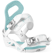 Сноуборд крепления NIDECKER 2017-18 ELA SERIES WHITE