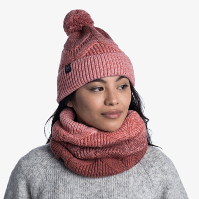 Шапка Buff Knitted & Fleece Band Hat MASHA Blossom