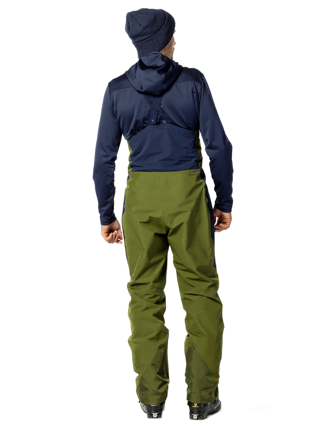 Полукомбинезон горнолыжный мужской SCOTT Vertic GTX 2L Fir Green/Dark ...