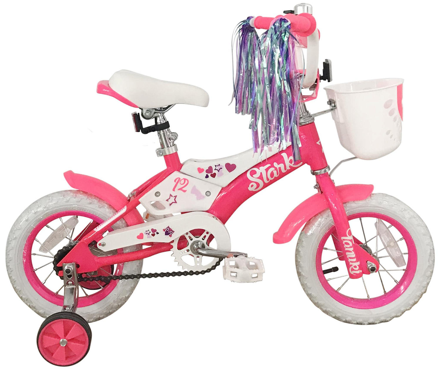 Велосипед Stark Tanuki 12 Girl 2018 Pink/White