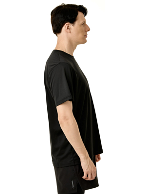 Футболка беговая Puma Graphics Slogan Black