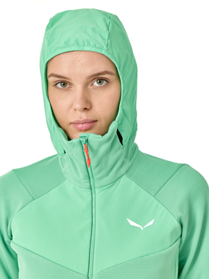 Флисовая куртка Salewa Agner Pl Hooded Irish Green