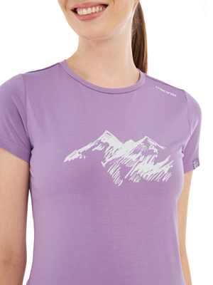 Футболка VIKING Lenta Bamboo Light Purple/Light Grey