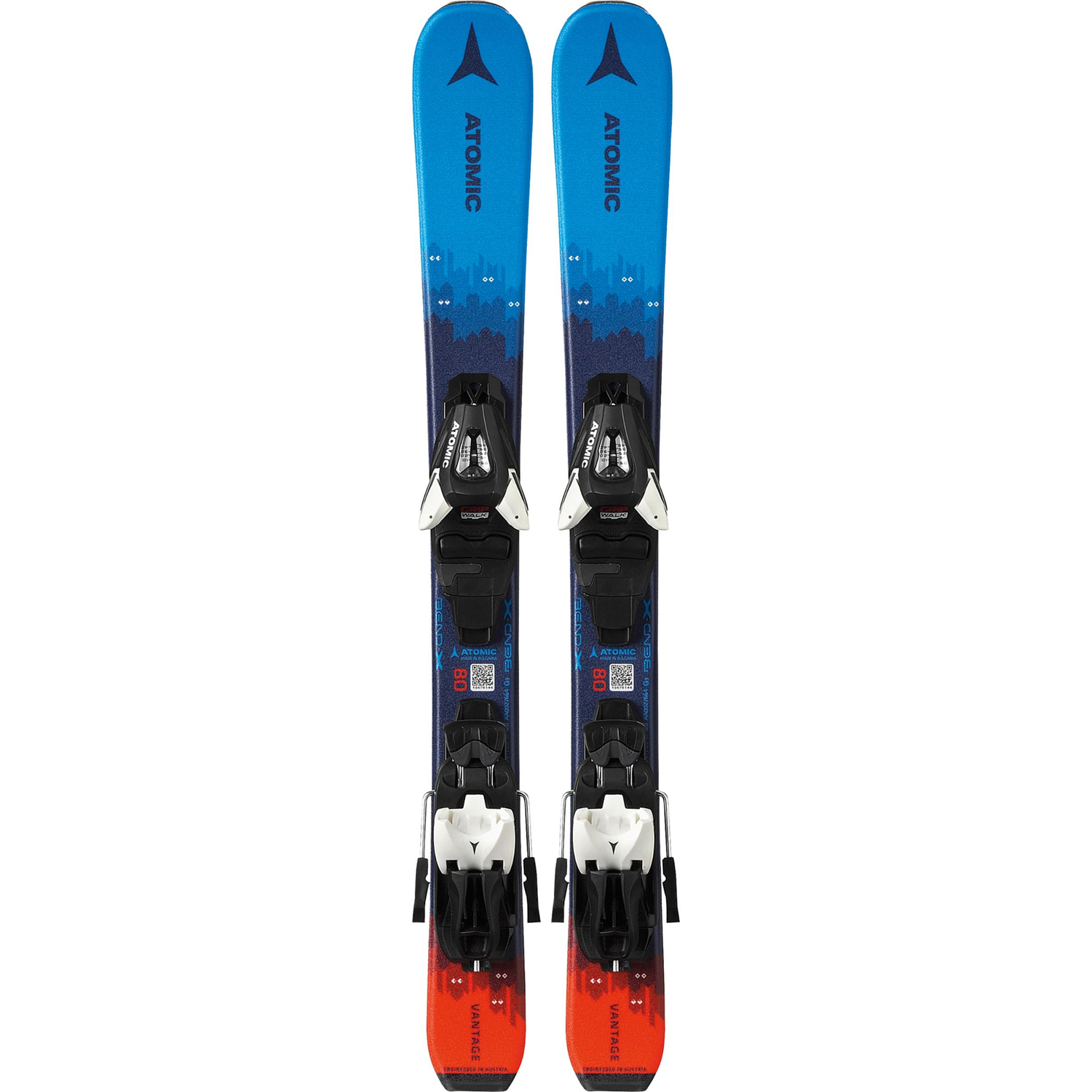 Горные лыжи с креплениями ATOMIC 2019-20 Vantage Jr 70-90 + C 5 Blue/Red