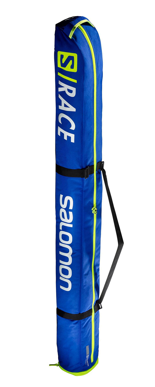 Чехол для беговых лыж SALOMON Extend 1 Pair 165+20 Blue/Neon Yellow