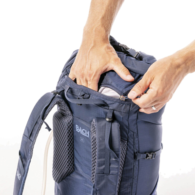 Рюкзак BACH Molecule 15 Sage Green/Midnight Blue