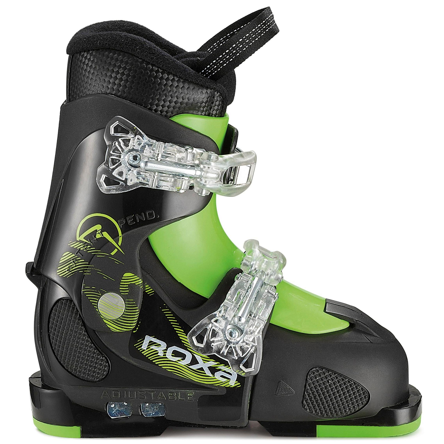 Горнолыжные ботинки ROXA Chameleon 3 Black/Black/Lime
