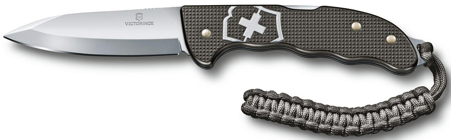 Нож Victorinox охотничий Hunter Pro Alox LE 2022 130 мм, 4 функции, с фиксатором лезвия серый