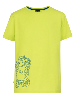 Футболка Trollkids Oppland T Lime/Petrol