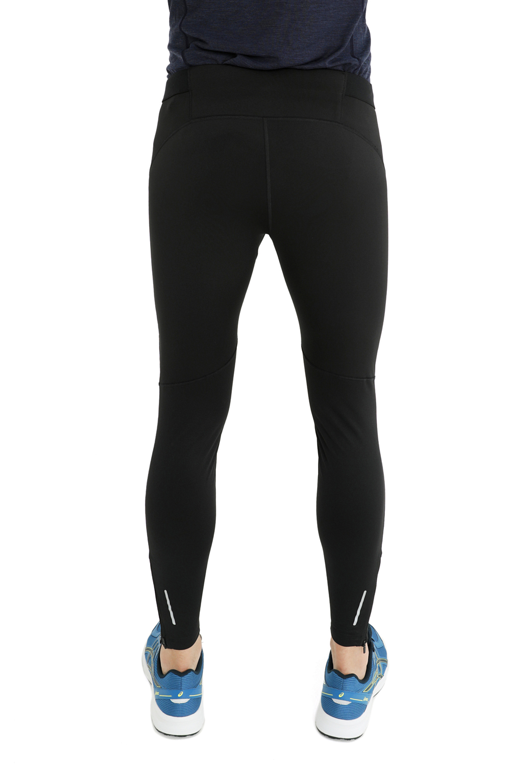 Тайтсы беговые трик муж Asics Lite-Show Winter Tight Performance Black