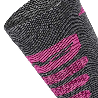 Носки LENZ Free Tour 1.0 Grey/Pink