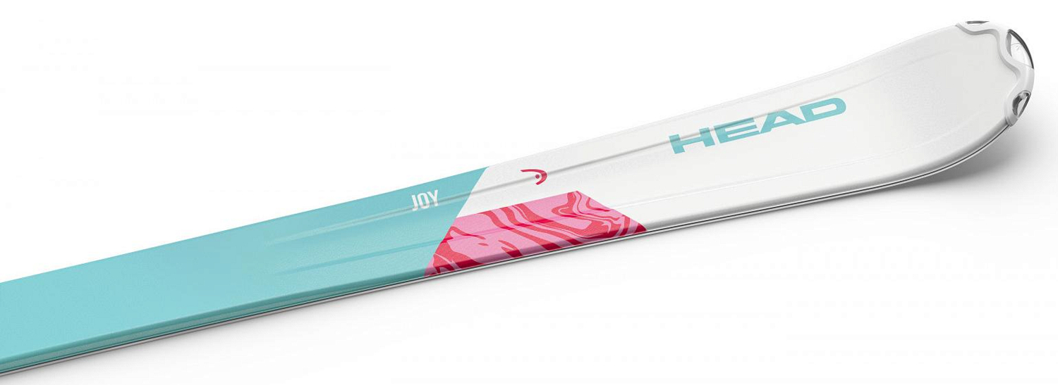 Горные лыжи с креплениями HEAD 2020-21 Joy SLR Pro (67-107)+SLR 4.5 GW AC BRAKE 80 [I] white/mint