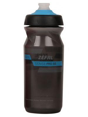 Фляга Zefal Sense Pro 65 Bottle Smoked Black/Blue/Grey