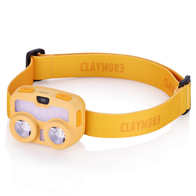 Фонарь налобный Claymore Heady3 Желтый
