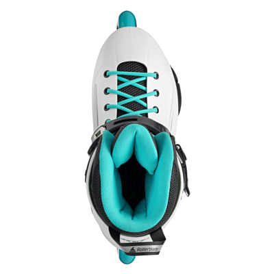 Роликовые коньки Rollerblade Lightning W White/Aqua