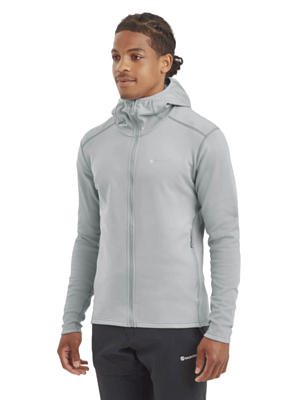 Флисовая куртка Montane Fury Lite Hoodie Pebble Blue