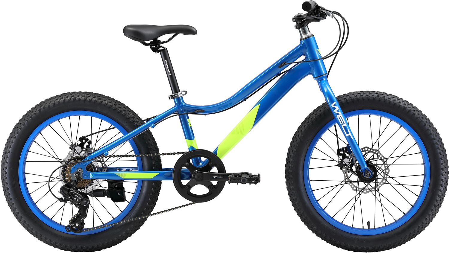 Велосипед Welt Fat Freedom 20 2019 blue/green