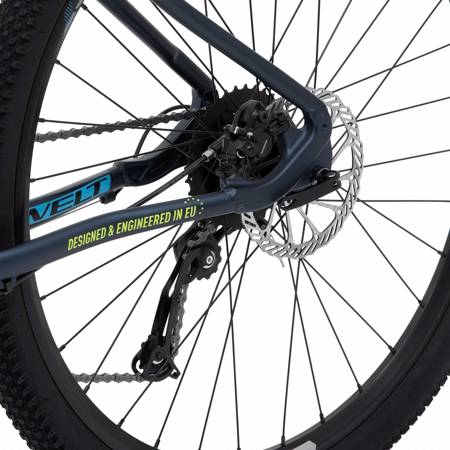 Велосипед Welt Rockfall 3.0 27 2024 Bluegrey