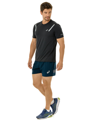 Футболка беговая Asics Lite Show Ss Black