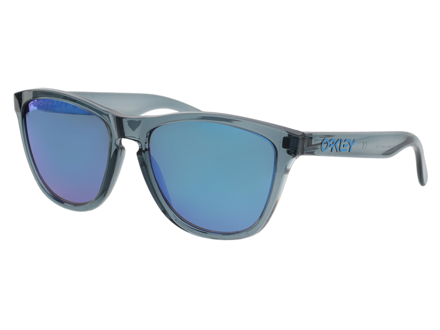 Очки солнцезащитные Oakley Frogskins Crystal Black-Prizm Sapphire Polarized